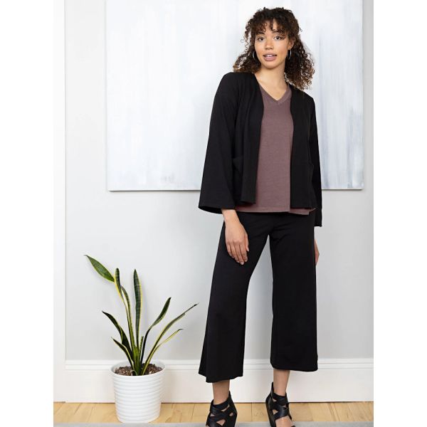 Cropped Wide Leg Pant | Organic Pants | Faerie's Dance