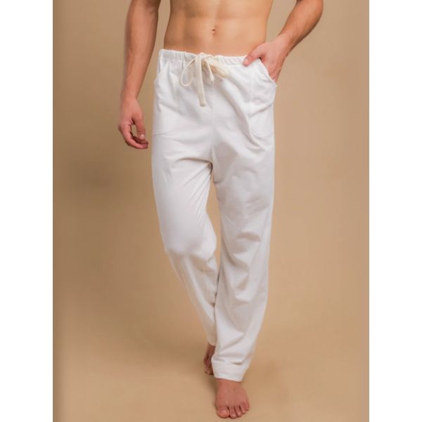 Men's Drawstring Lounge Pants, Latex-Free Pants