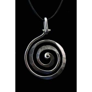 Spiral Circle Necklace