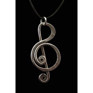 music note necklace