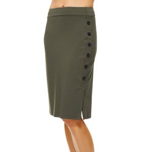 womens organic cotton office skirt