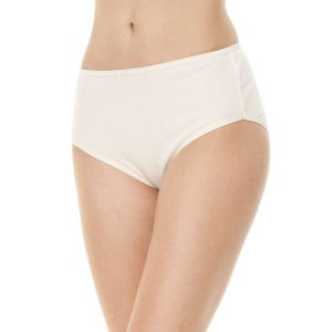womens organic cotton full cut brief
