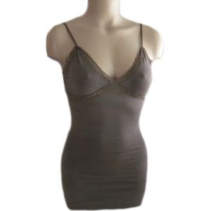 Soy Long Lace Cami - Size S