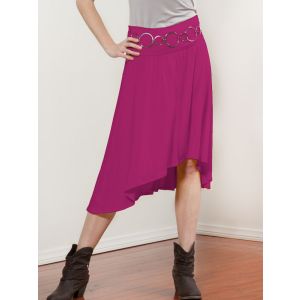 womens tencel skirt in pink