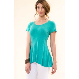 womens hemp short sleeve summer top