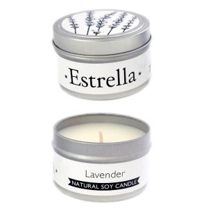Lavender Soy Candle Tin
