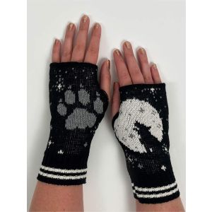 Wolf moon hand warmers texting gloves
