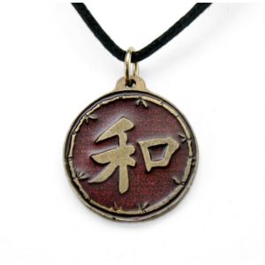 Heiwa Peace Bronze Necklace