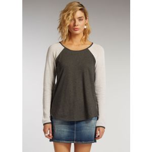 Netted Raglan Pullover