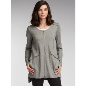 Collarless Cargo Jacket