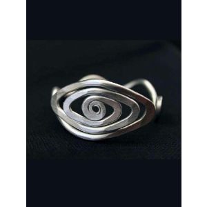 Spiral Eye Cuff Bracelet