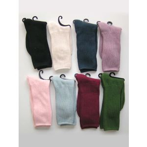 maggie's colored crew organic socks
