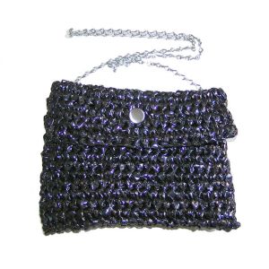 Upcycled VHS Elizabeth Handbag