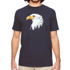 Organic cotton eagle patriotic t-shirt