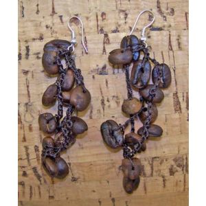 coffee lovers earrings beans