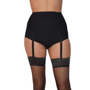 Retro High Brief with Garter