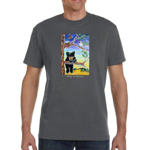 Play in nature bear cub organic cotton t-shirt