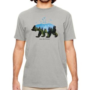 Save the forest organic cotton t-shirt