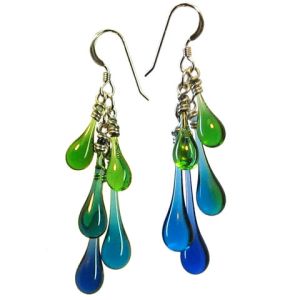 Cascade Earrings - Rainforest