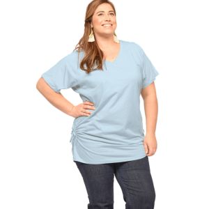 plus size womens organic cotton top