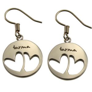 Two Hearts Earrings