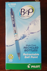 recycled pens
