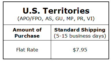 faerie's dance us territories shipping charges